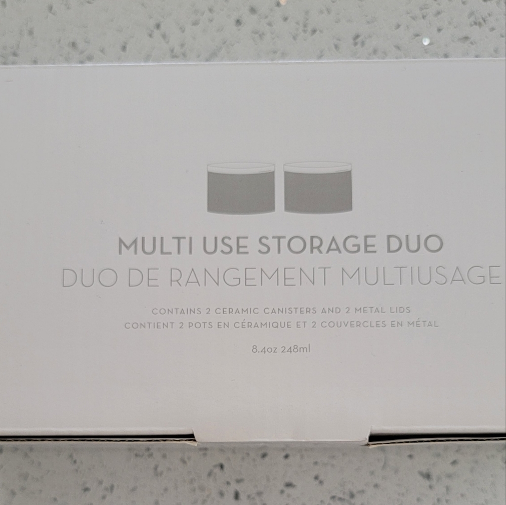 New ZGallerie storage duos. (two)